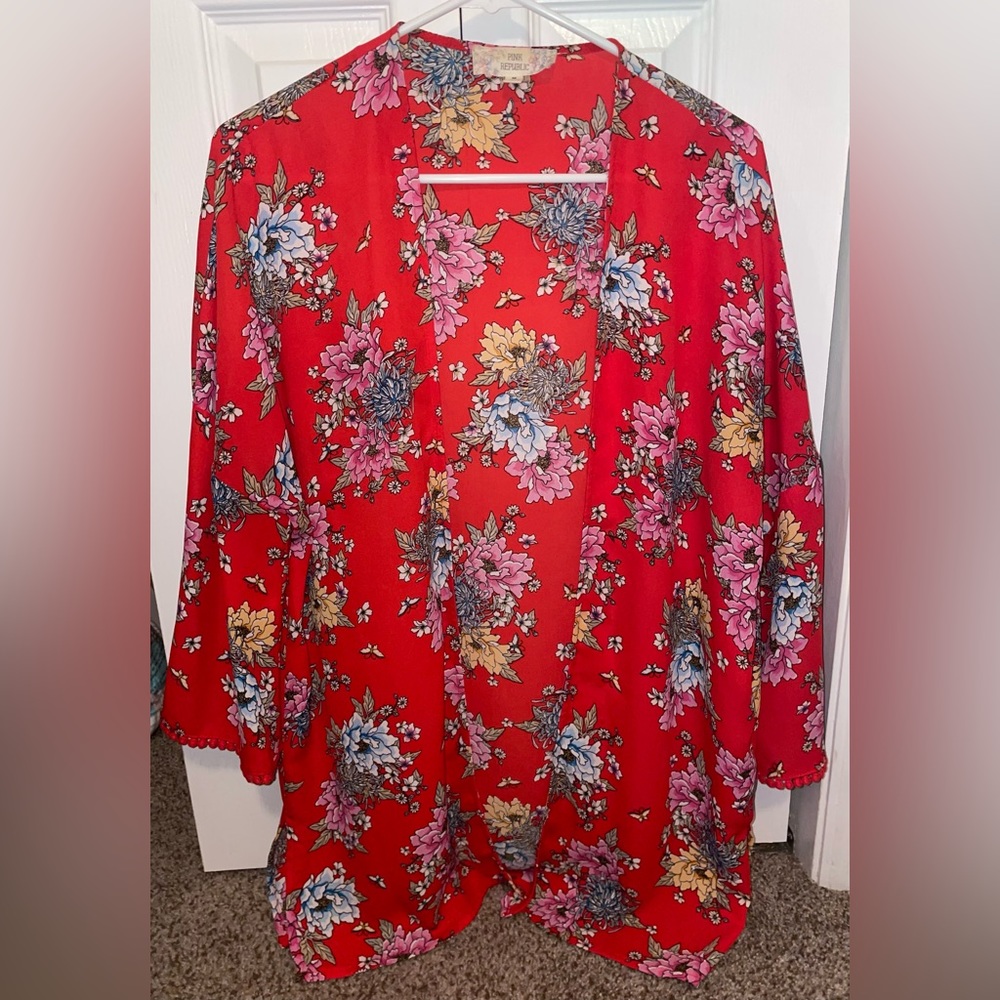 Red kimono